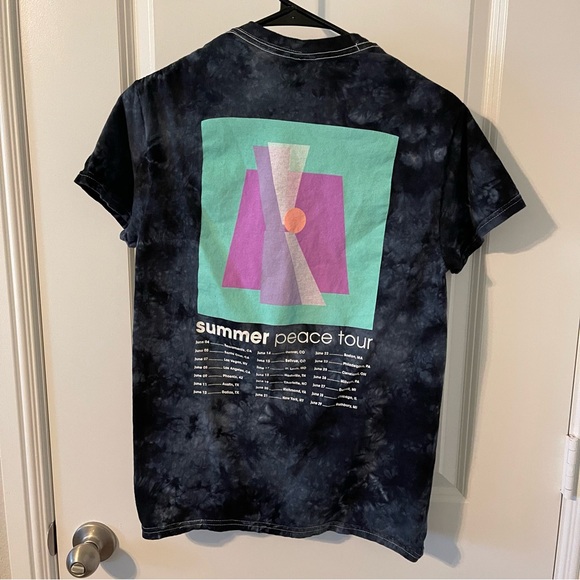 Chon tie dye Summer Peace Tour tee - Picture 3 of 5